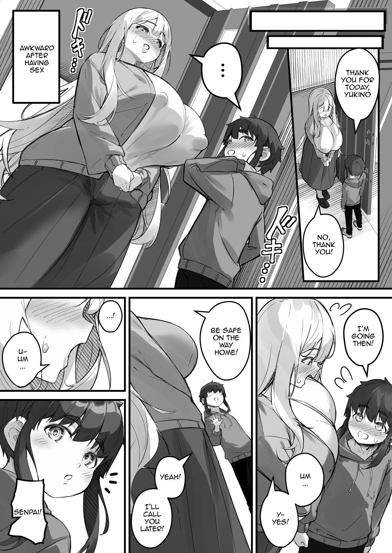 Hentai Manga Comic-My 2-Meter-Tall Younger Girlfriend-Read-65